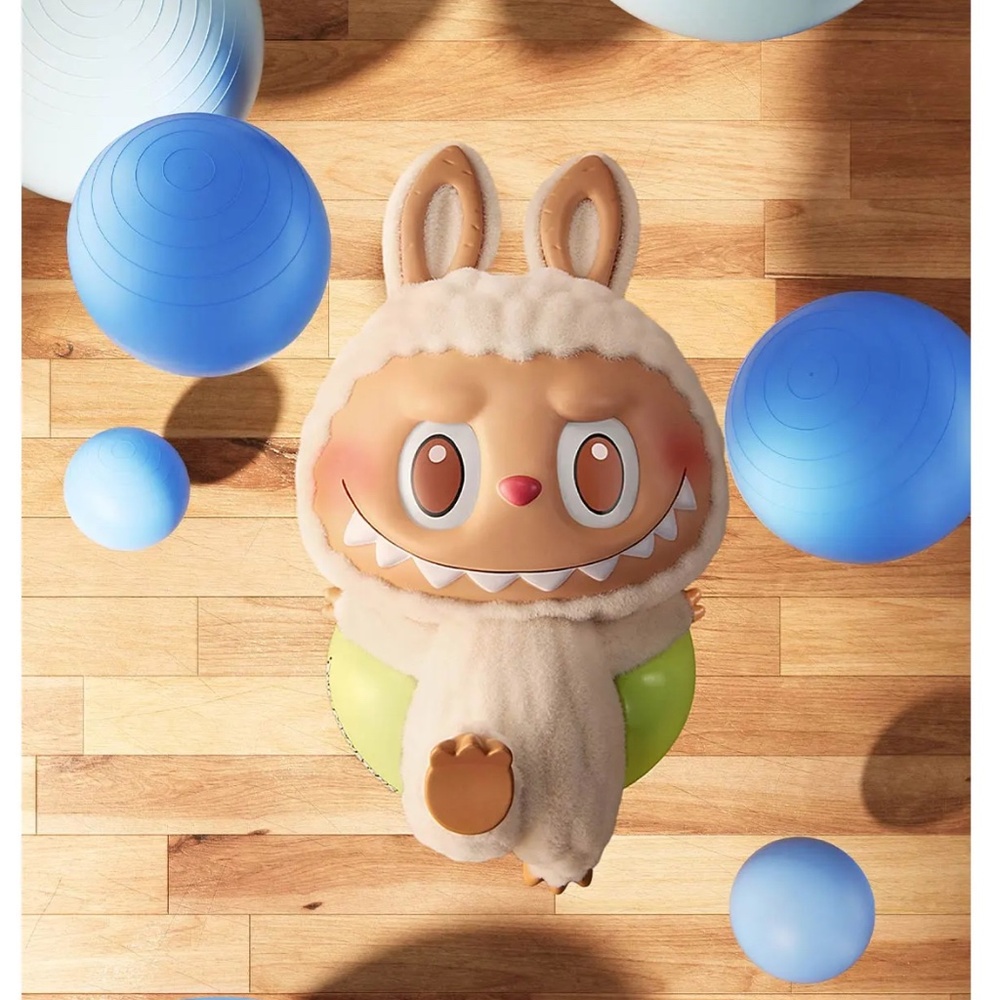 Labubu by Popmart Lazy Yoga “Lay Down”